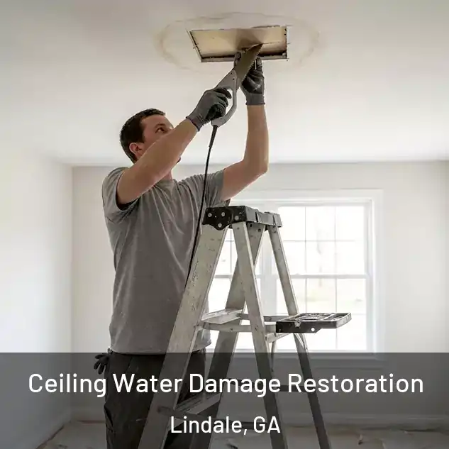  Ceiling Water Damage Restoration Lindale, GA