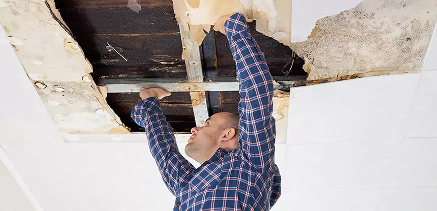 Attic Wood Rot Repair in Lindale