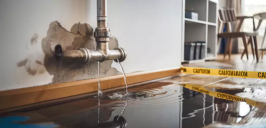 Burst Pipe Cleanup in Lindale