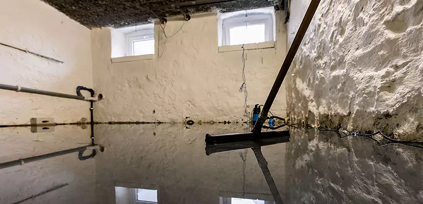 Basement Water Cleanup in Lindale