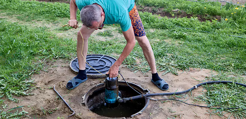 Outdoor Sewage Cleanup in Lindale