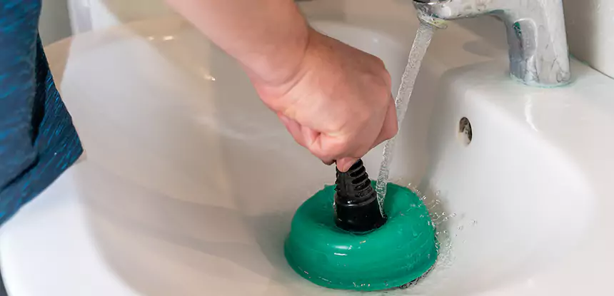 Sink Standing Water Blockage Removal in Lindale