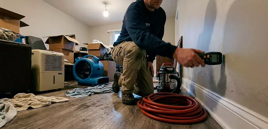 Moisture Damage Evaluation in Lindale