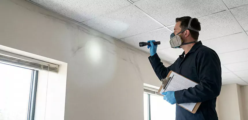 Ceiling Water Damage Inspection in Lindale