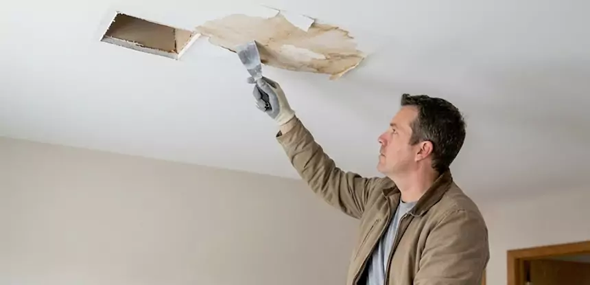 Dry Ceiling After Water Leak in Lindale