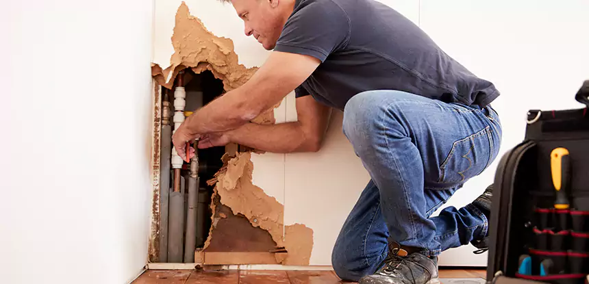 Broken Pipe Water Damage Repair in Lindale