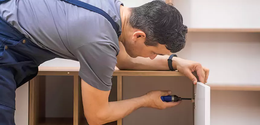 Water Damaged Cabinet Repair in Lindale